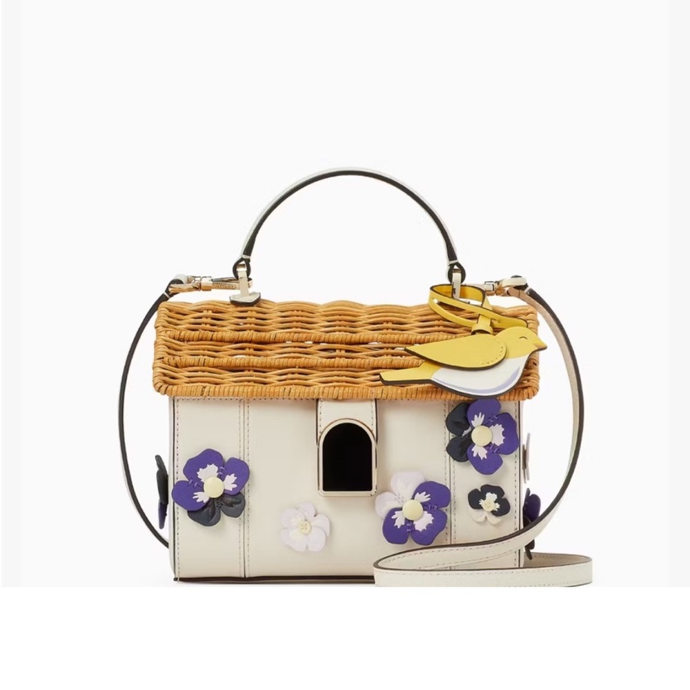 Kate Spade Wild Petal Bird House Crossbody